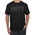 thumbnail image 2 of Wild Bobby POPPY Varsity Letters Men Tee, 2 of 6