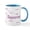 White/Blue Inside, variant on CafePress - Aquarius Mug - 11 oz Ceramic Mug - Novelty Coffee Tea Cup