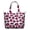 Beige-4, variant on 22 Inch Oversized Travel Bag Lightweight Canvas Weekender Duffel with Multi Pockets, Animal Print