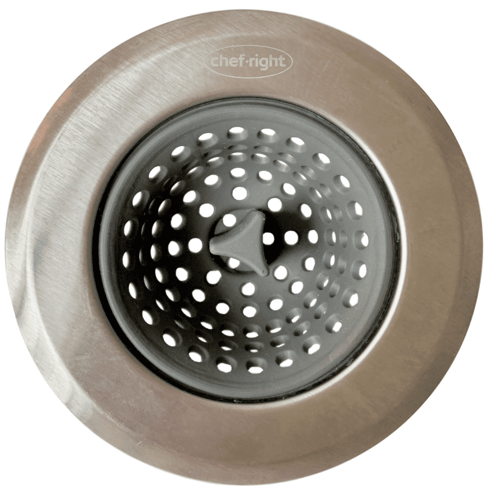 Commercial & Home Seal Sink Drain Strainer Charcoal