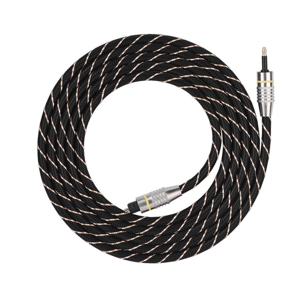 Toslink A Mini Enchufe 3,5Mm Cable De Audio Digital De Fibra Óptica Spdif Conector Chapado En Oro 2M Minnieouse EL008076-00