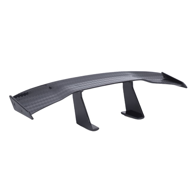 Mini Alerón Universal Para Coche, 6,7 Pulgadas, Textura Decorativa De Fibra De Carbono, Ala Trasera Para Todos Los Coches, Color Negro