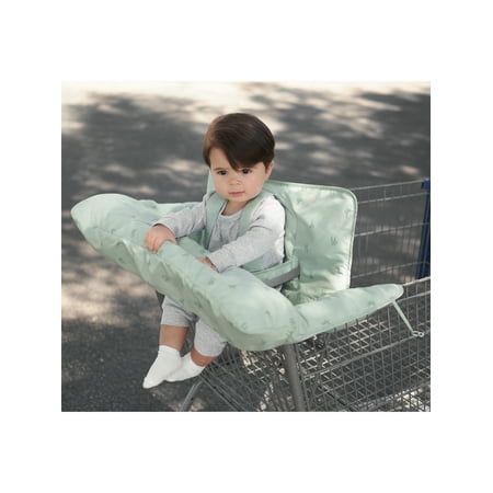 Modern Moments By Gerber Baby Boy Shopping Cart Cover, Sage