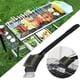 thumbnail image 3 of Toystoory Cepillo de limpieza para parrilla de barbacoa, cepillo para parrilla portátil y eficiente, herramientas de acero, alambre para Estufas de camping, 3 of 6