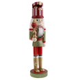 thumbnail image 3 of New Large Wood Soldier Drummer Santa Clause Nutcracker Home Decorative, 3 of 8