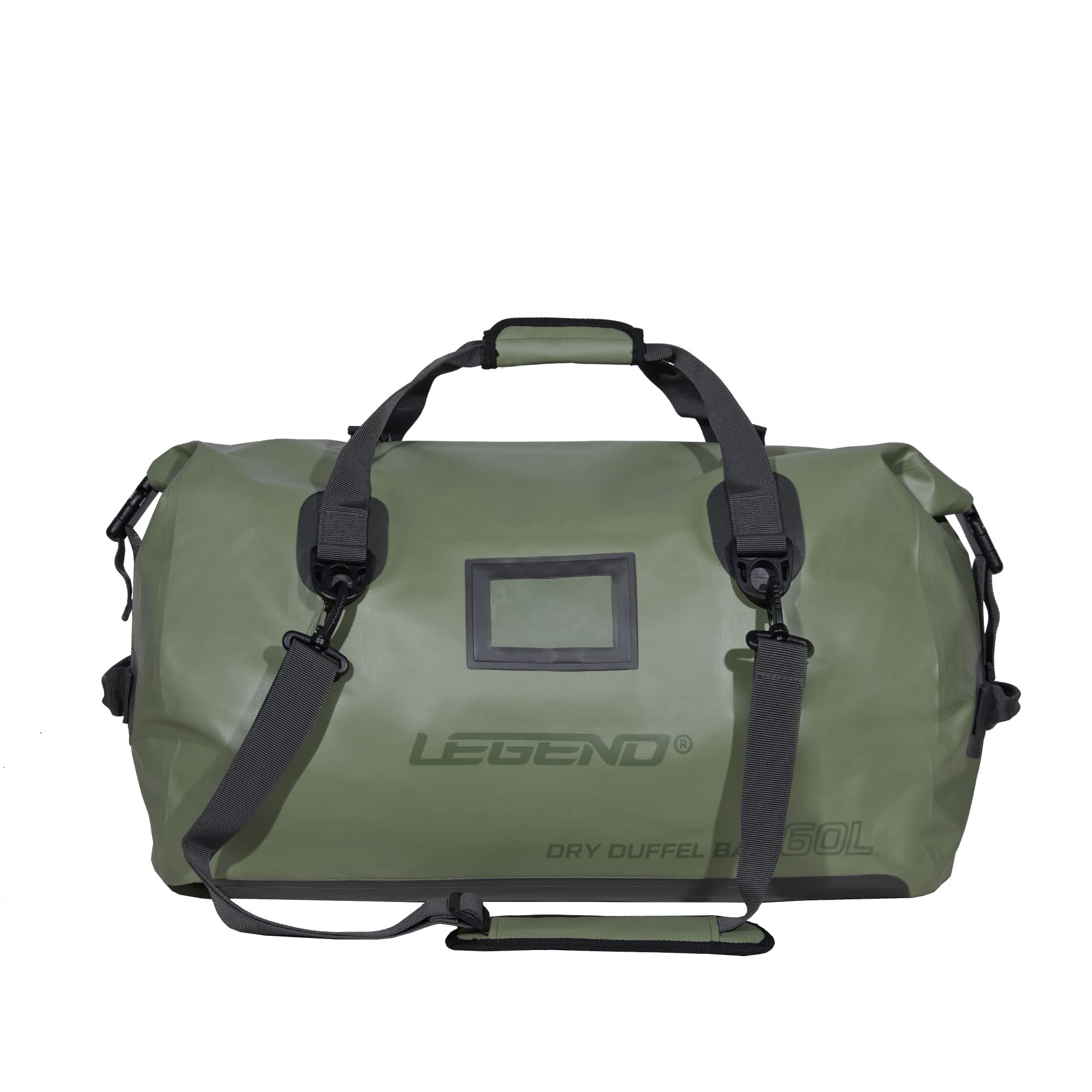 LEGEND Waterproof Travel Bag Heavy Duty Duffel Bag for Camping, Gym