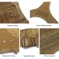 thumbnail image 3 of Arnés para perros Hebillas de tela impermeable Cinta de sujeción rápida Manija MOLLE, 3 of 8