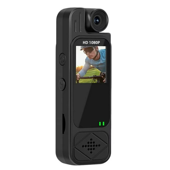 Body Camera HD 1080P Wearable Video Recorder With Night Vision Back Clip Camcorder Pocket Recorder For Traffic Stops Security.