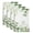 Green, variant on Spring Eucalyptus Leaves Kitchen Towels, Absorbent Microfiber Kitchen Dish Hand Tea Bath Towel, Green Summer Botanical Quick Dry Cleaning Cloth Dishclothes Decorative Sets, (3-PC, 18x28)