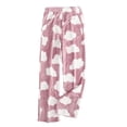 thumbnail image 3 of 2026 Wide Leg Women's Pajama Pants - Classic Print Sleep Lounge Pjs Pants with Pockets,Soft Warm Flannel Pajamas Pants & Stretch Elastic Waistband Casual Lounge Pants for Pajama Party,Size:2XL, 3 of 6