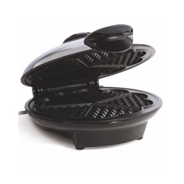 Euro Cuisine WM520 Heart Shaped Waffle Maker With Eco Friendly Non