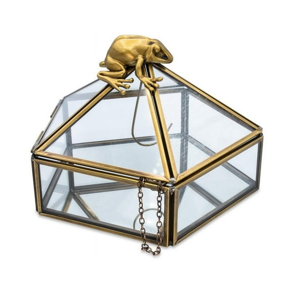 Robe Factory RBF-16684-C Harry Potter Gold Chocolate Frog Jewelry Box Storage Case Organizer