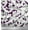Deep Purple, variant on Poly Georgette Fabric Two Tone With White Camouflage Print Sewing Fabric Yard 42 Inch Wide