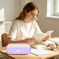 thumbnail image 5 of Leodye 1PCS Large Capacity Portable Pencil Box for office Travel Daily Supplies Storage -9.06*2.36*4.33IN, 5 of 9