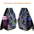 thumbnail image 6 of Sling Backpack,Travel Hiking Daypack Periwinkle Crossbody Shoulder Bag, 6 of 6