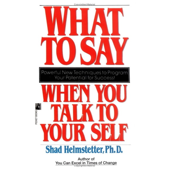 What to Say When You Talk to Your Self (Paperback)