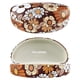 thumbnail image 1 of Estuche Rígido para Gafas de Sol molshine Flores Marrones, 1 of 6