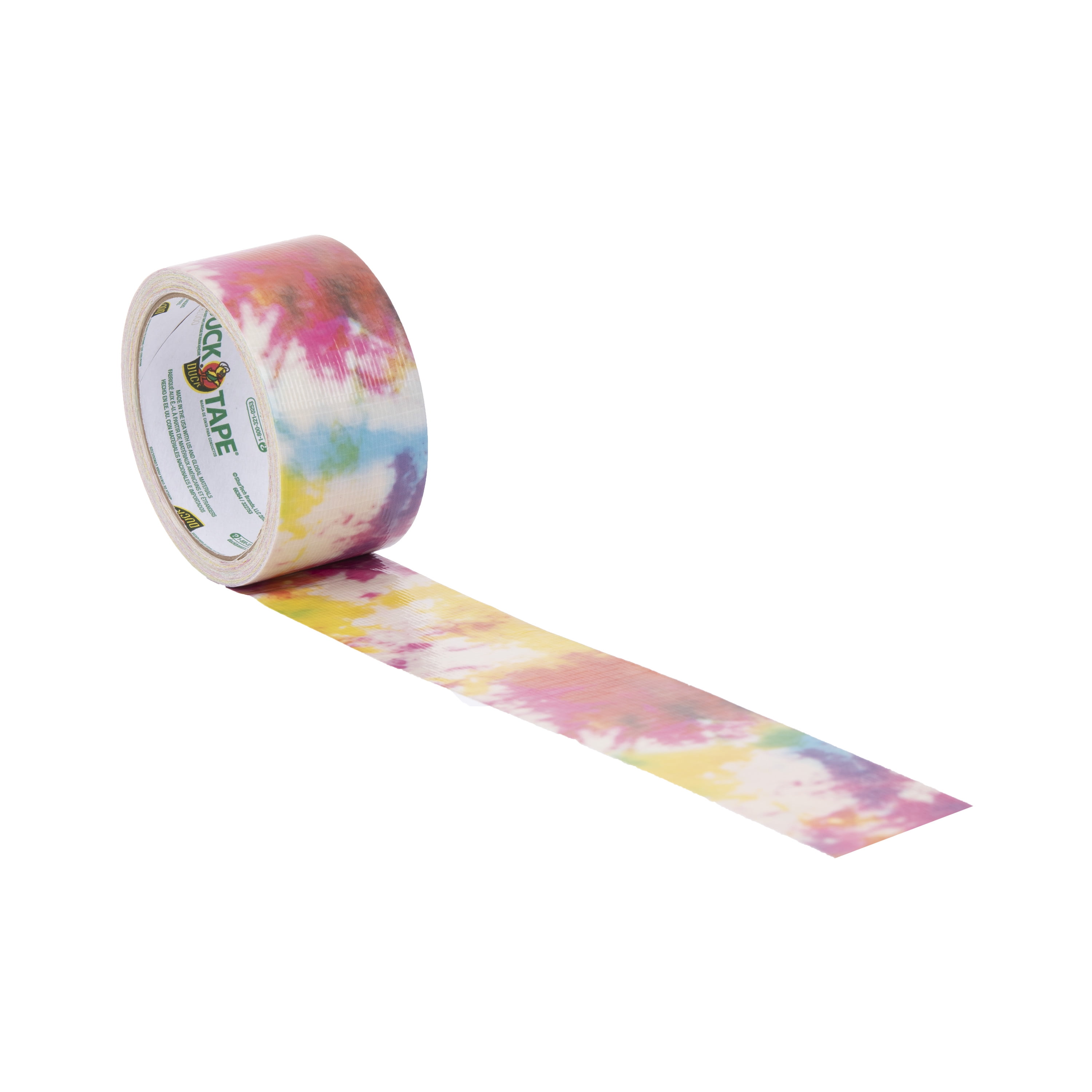 (3 pack) Printed Duck Tape Brand Duct Tape - Tie-Dye, 10 Yards