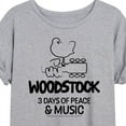 thumbnail image 3 of Woodstock - 3 Days of Peace & Music - Outline Drawing - Juniors Ideal Flowy Muscle T-Shirt, 3 of 5