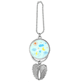 thumbnail image 1 of Climat Météo Expression Argent Aile Voiture Pendentif Décoration, 1 of 4