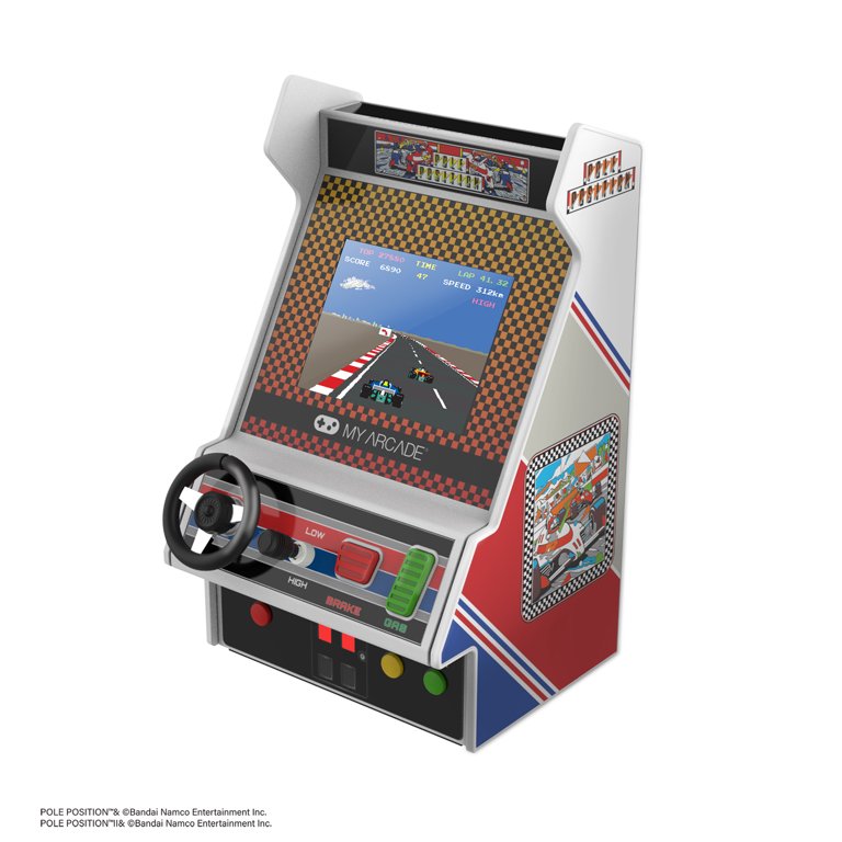 My Arcade Pole Position Racing Micro Player Portable Retro Arcade