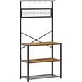 SOGES Kitchen Bakers Racks Kitchen Baker Storage Shelf Rack 3Tier for