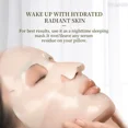 thumbnail image 4 of JIN 4 piezas/caja de mascarilla de colágeno biológico absorbible real, mascarilla hidratante de noche, reafirmante, nutritiva, iluminadora, hidratante, para el cuidado de la piel, 4 of 4