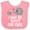Pink and White, variant on Inktastic Best Gigi Grandma Ever Grandchild Boys or Girls Baby Bib