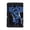 Blue Winged Dragon Print, variant on FUIALDOLG Soccer Girl Coin Case Purse, Lightweight Polyester Trifold Pouch for School and Daily Travel