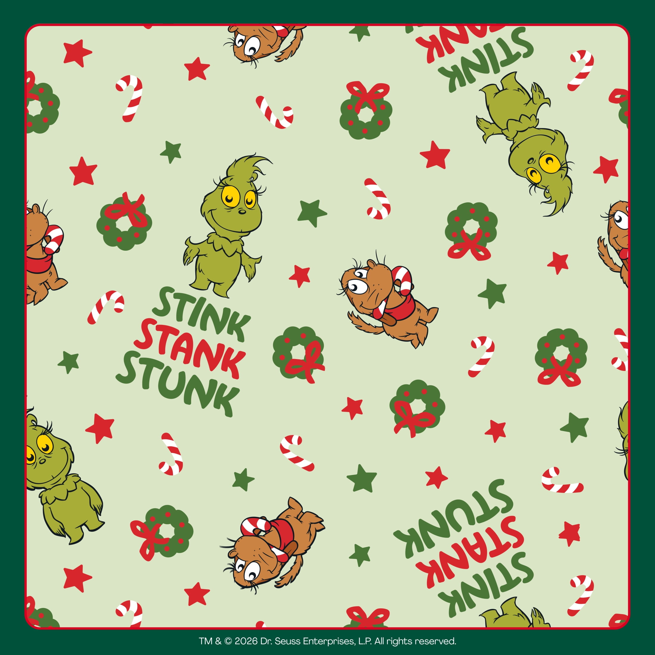 Hello Bello Premium Baby Grinch Diapers Club Box with Bonus Wipes - Size 4, 48 Count
