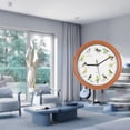 thumbnail image 2 of Figura decorativa,Escultura de plumas para escritorio,oficina,decoración del hogar,Figura decorativa de escritorio para decoración de mesa del hogar,Reloj de pared,Reloj de pared con pájaro, 2 of 8
