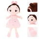 thumbnail image 3 of KAKOWELY Muñeca de peluche para bebé, juguete de peluche, encantador juguete de peluche para niña, adorable muñeca de niña, juguete de peluche., 3 of 4