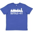thumbnail image 3 of Inktastic Buffalo New York NY Cities Skyline Youth T-Shirt, 3 of 5