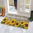 thumbnail image 5 of Vintage Sunflower Board (7) Welcome Doormat for Indoor/Outdoor Entrance Vintage Sunflower Board (7) Decoration Door Mat Kitchen Door Mat Bedroom Doormat 17x30 Inch, 5 of 6