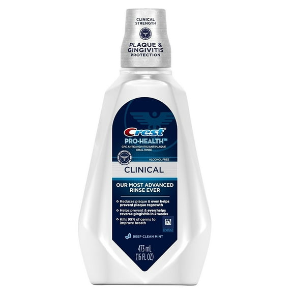 Crest Pro-Health Advanced Rinse Mouthwash, Deep Clean Mint, 16oz