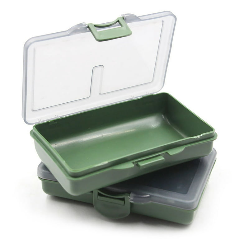 Opolski Buckle Closure Clear Cover Lightweight Fishing Tackle Box