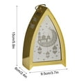 thumbnail image 6 of XEOVHV Ramadan Decoration ornaments, Wind Lamps Candle Holders LED Lights Decorative Ornaments, 6 of 8