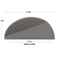 thumbnail image 4 of GlideRite 2-1/2 in. Center-Center Semi Circle Cabinet Knob, Graphite Gray - 4844-GPH, 1 Pack, 4 of 4