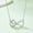 White Gold, variant on Infinity Heart Moissanite Necklace for Women, 14K Rose Gold Plated 925 Sterling Silver Infinity Love Pendant, Anniversary Birthday Valentine's Day Jewelry Gift for Wife Girlfriend Mom