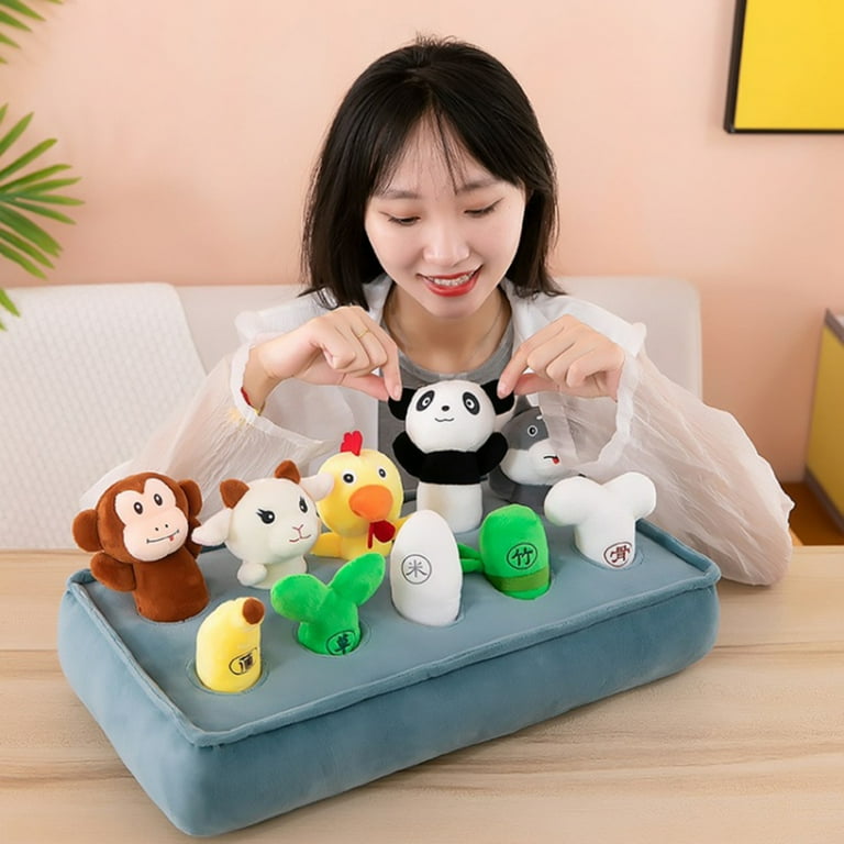 Pulling Radish Animal Doll Plush Toy Lovely High Quality Plush Doll For Baby Accompany