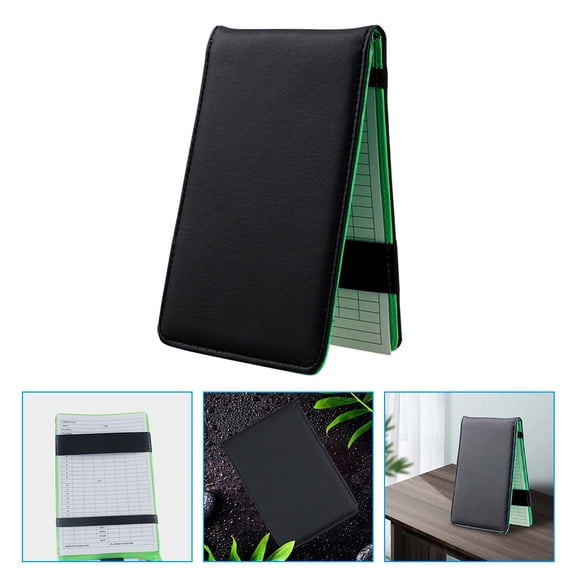 FRCOLOR Stylish Lightweight Golf Score Keeping Book Fits Standard Scorecards