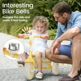 thumbnail image 3 of Besrey Toddler Tricycle for Ages 2-5 Years,Kids Trike for Boys and Girls,Child Bicycles Toddler Bike with Bell,Yellow, 3 of 15