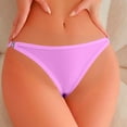 thumbnail image 3 of JUSLIO Panties for Women Comfortable Briefs Breathable Soft Mesh Underwear Purple S, 3 of 9