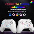 thumbnail image 2 of YUYIU Ungrade 2.4G Wireless PC/Switch Controller with RGB Lighting/Programming Keys/Hall Joysticks/Hall Triggers/Vibrations,Three-Mode Switch Controller,Plug and Play Work for Windows PC, Android, 2 of 5