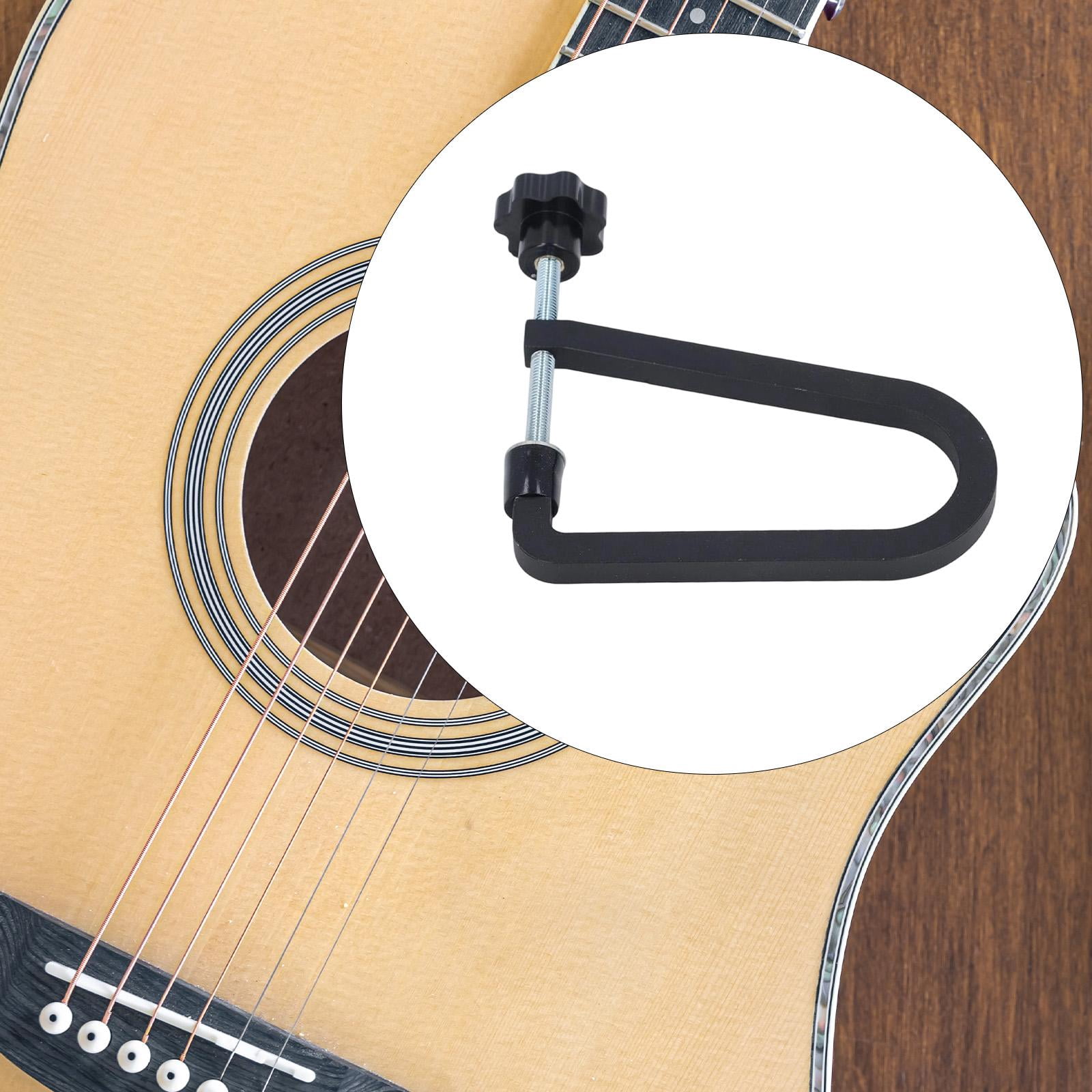 LeeQinersw Guitar Bridge Clamp Bass Practical Sturdy Rustproof Luthier Gadgets Fittings