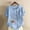 Light Blue, variant on CaiJunJia Plus Size Womens Tops ,Women Cotton Blend Crew Neck Short Sleeve Basic Tunic Tee Shirts Tops Blouse