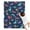 DarkBlue Dinosaurs AstronautHelmets, variant on DarkBlue Dinosaurs AstronautHelmets Pattern Blanket,Comfortable Soft Flannel Throw Blanket,All Season,Warm Lightweight Blankets for Sofa Bed Couch Living Room Chair,30"x40"