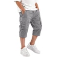 thumbnail image 2 of Boys Cargo Shorts (Sizes 6-16Years) | Cotton Belted Twill Cargo Shorts for Kids, Teen & Youth, 2 of 6