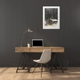 thumbnail image 3 of Remington, Frederic 14x18 White Modern Wood Framed Museum Art Print Titled - Antoines Cabin, 3 of 4
