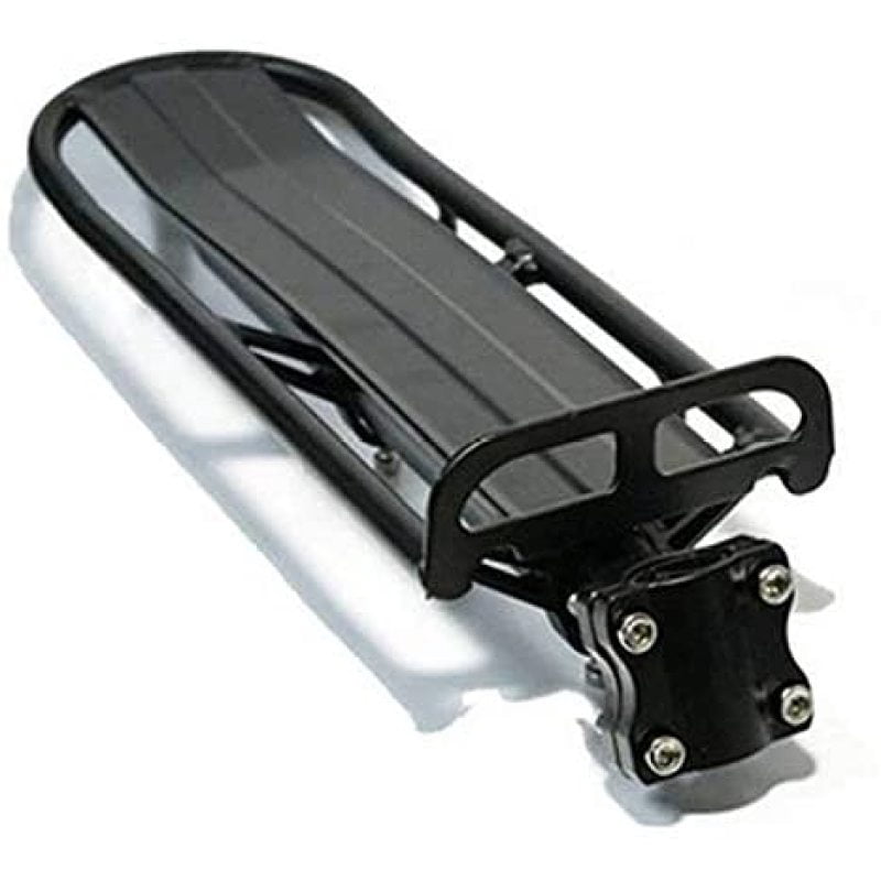 Porte-Bagages Arrière Rétractable pour Vélo - Porte-Bagages en Alliage Réglable - Capacité de 22lbs - Support de Vélo de Montagne